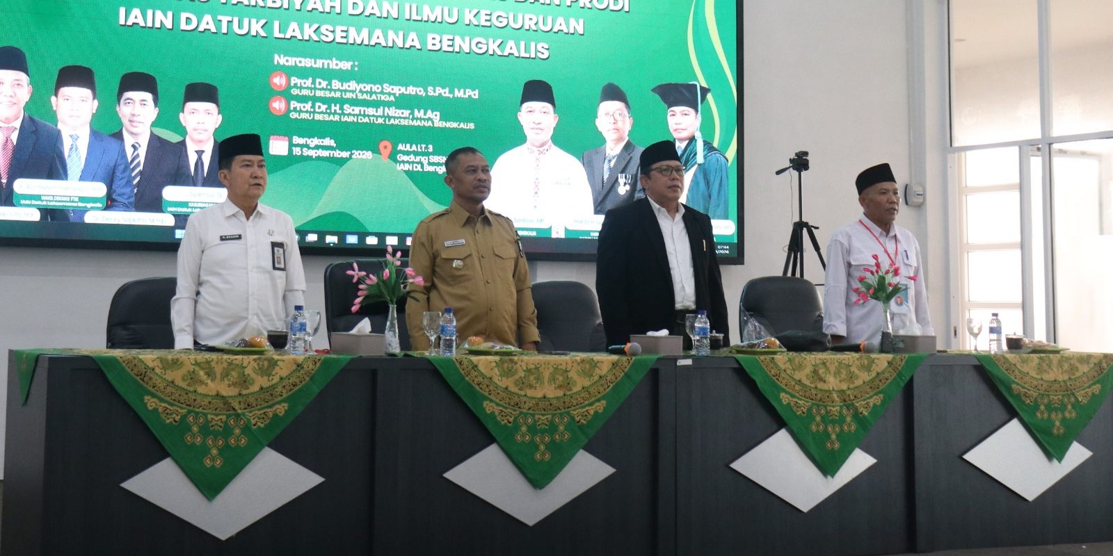 FTIK IAIN Datuk Laksemana Bengkalis Bedah Visi dan Misi, Perkuat Mutu Pendidikan Lewat FGD